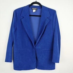 ❤Vintage Briggs Petite Cobalt Blue Blazer